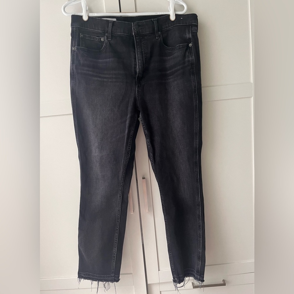 THE GAP Vintage Slim High Rise Light Black Jeans